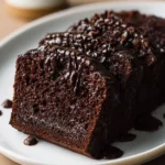 Healthy High Protein Chocolate Banana Cake