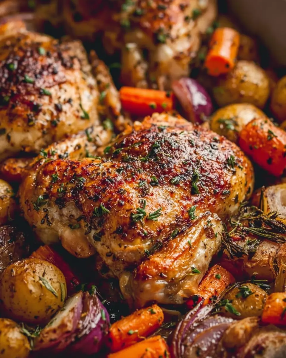 Roasted Chicken and Vegetables: Easy Weeknight Dinner Delight