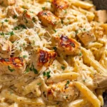 Garlic Parmesan Chicken Pasta