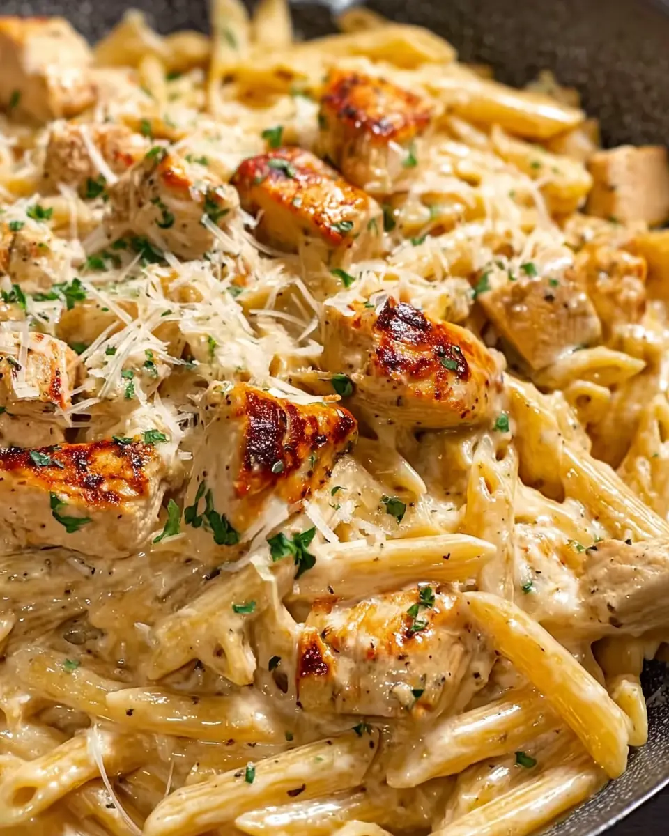 Garlic Parmesan Chicken Pasta: Easy Recipe for a Cozy Dinner