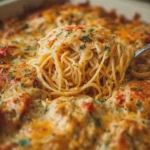 Baked Chicken Spaghetti