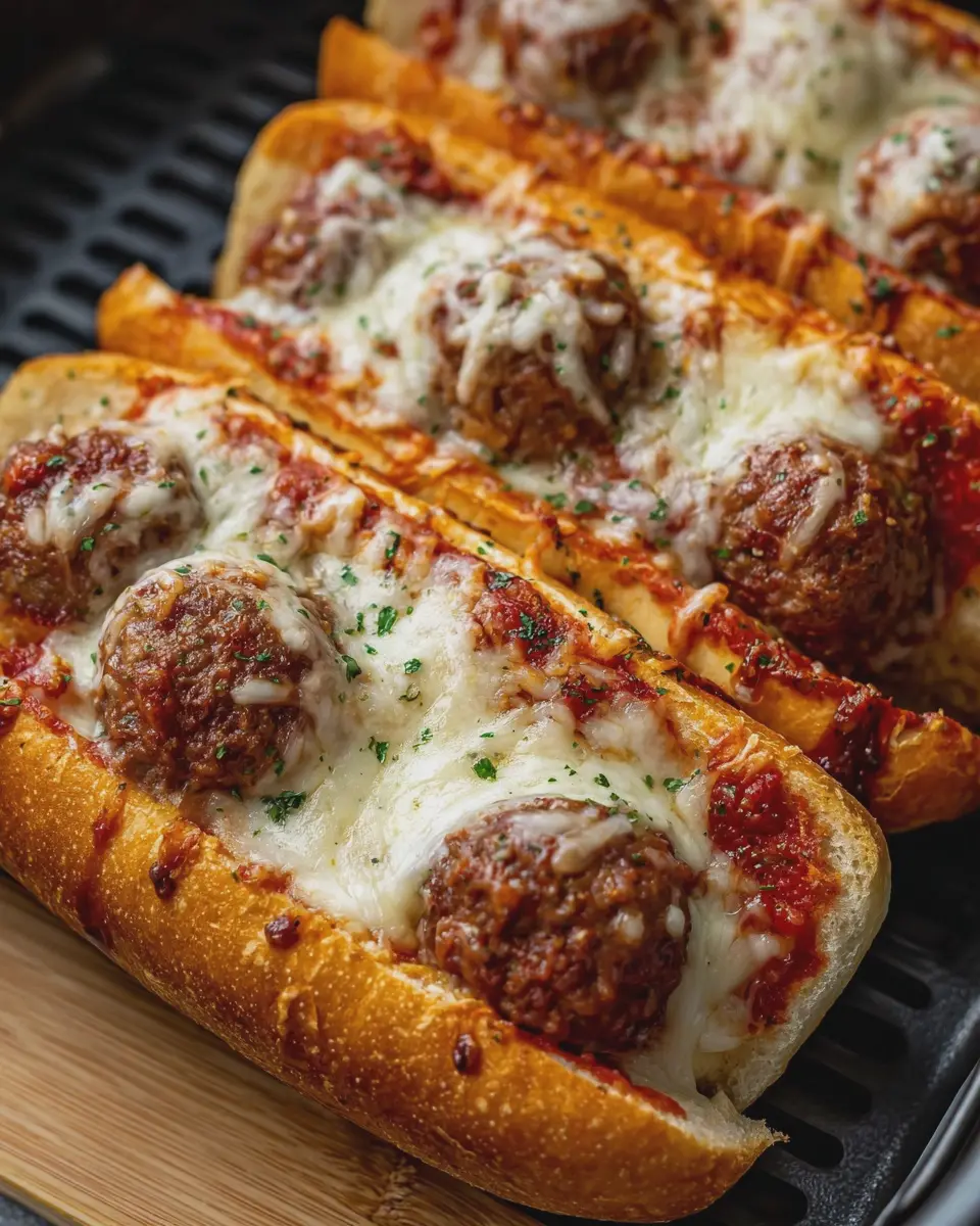 Air Fryer Pizza Meatball Subs: Easy Indulgence for Homemade Flavor