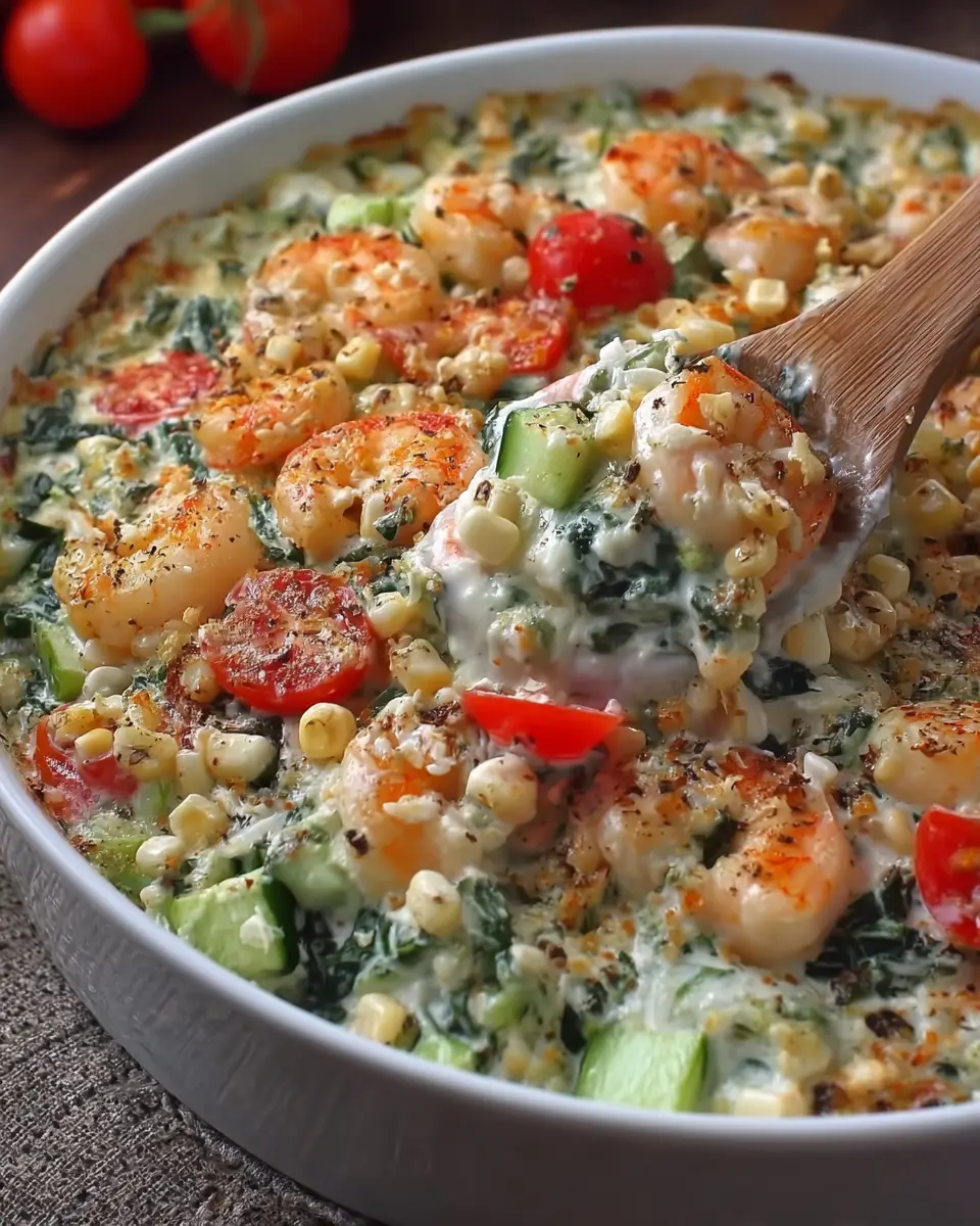 Seafood Spinach Rockefeller Bake: A Healthy Indulgence at Home