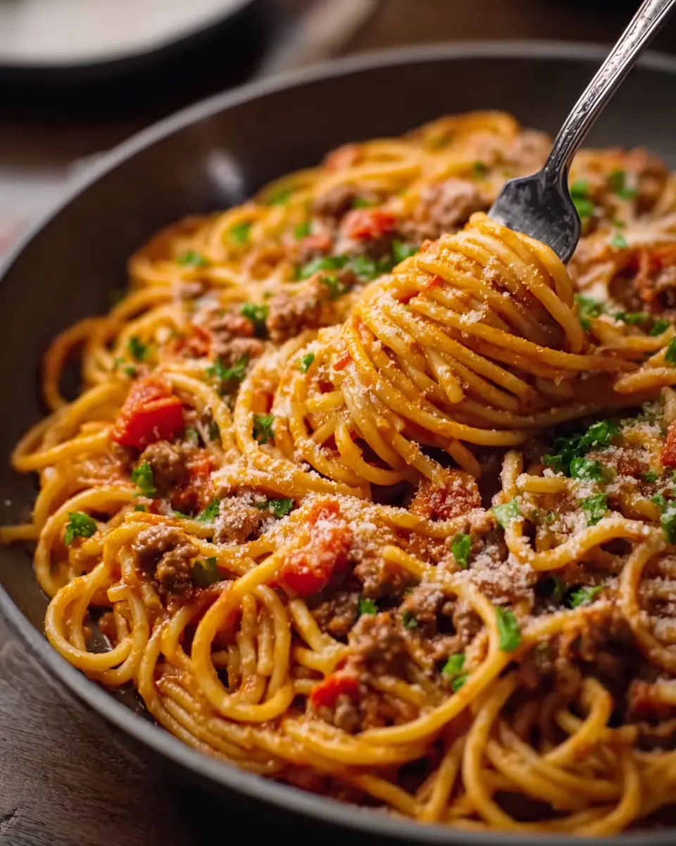 Viral Dirty Spaghetti Recipe: Indulgent Twist with Turkey Bacon