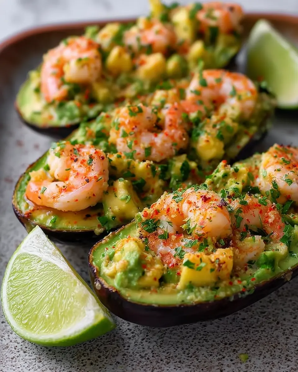 Shrimp and Avocado Boats: Easy, Flavorful Bites for Everyone