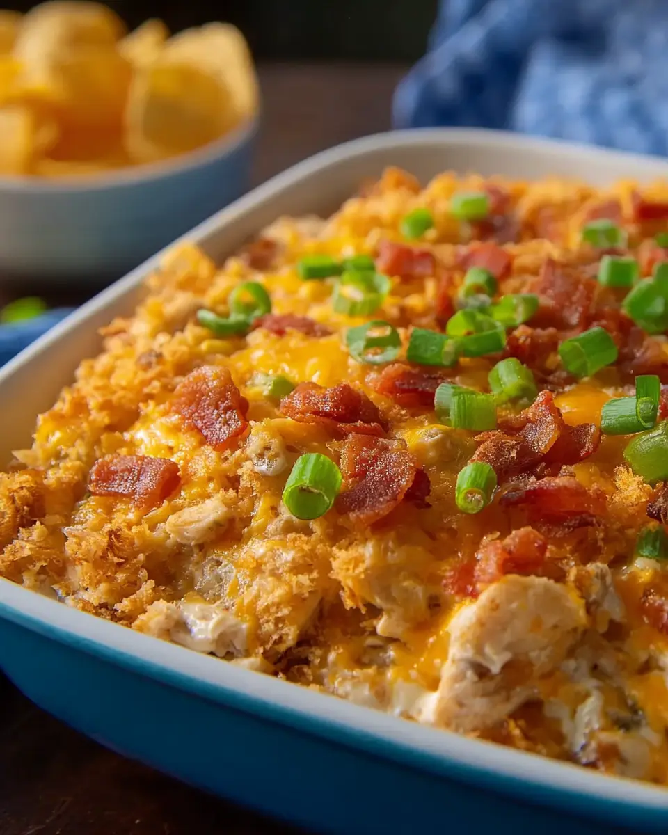 White Trash Chicken Casserole: Easy Comfort Food with Turkey Bacon