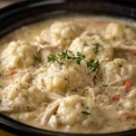 Crock Pot Chicken and Dumplings Creamy Southern Comfort