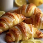 Lemon Cream Cheese Crescent Rolls