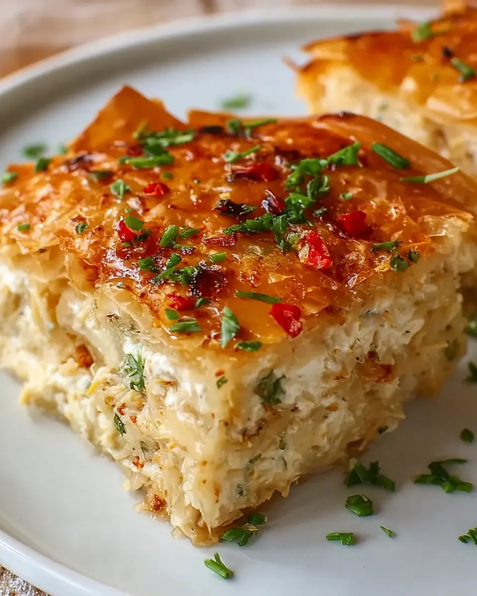 Crab Phyllo Bake: Indulgent Cream Cheese Delight for Homespun Meals