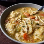 Slow Cooker Chicken and Dumplings