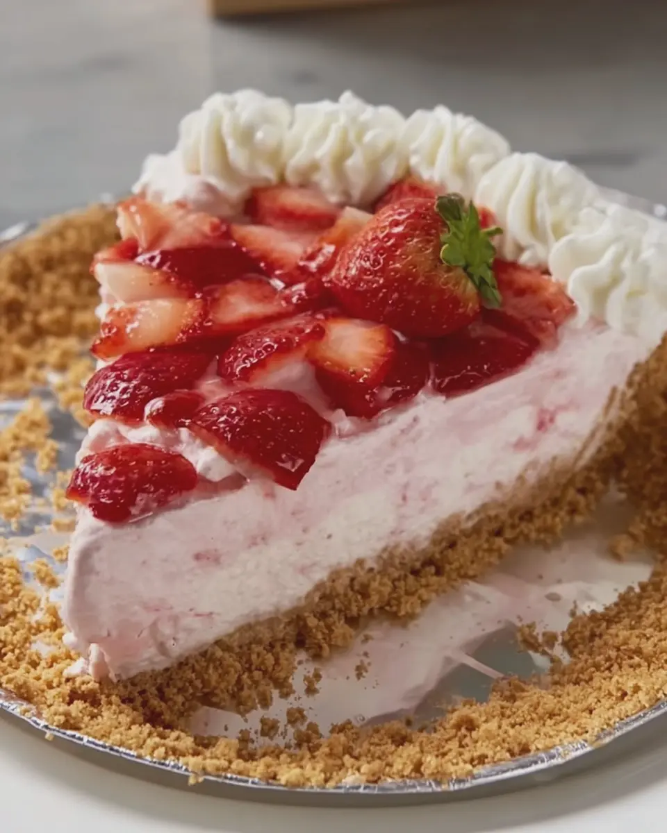 Strawberry Cream Pie: The Easy Indulgence You’ll Love