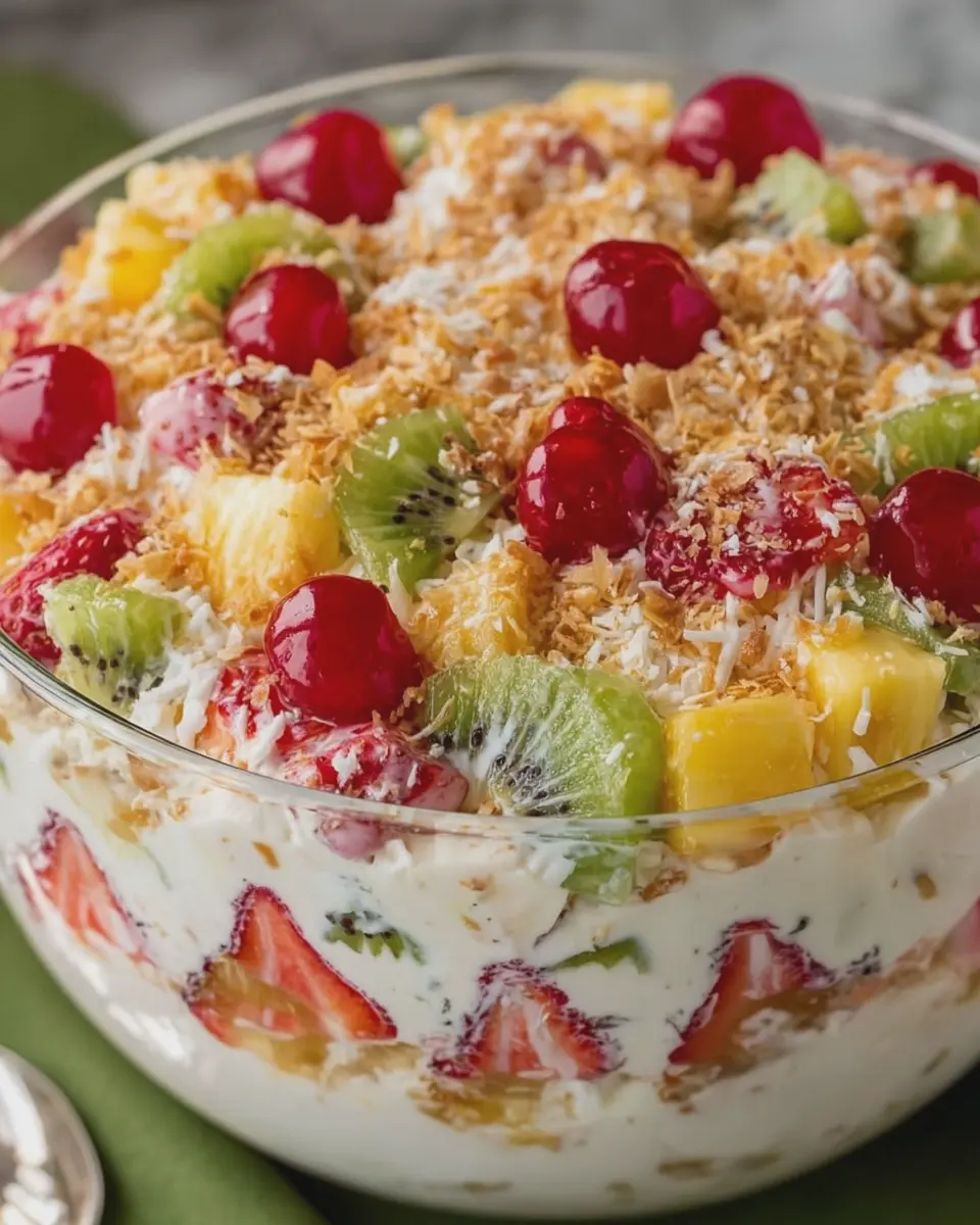Hawaiian Cheesecake Salad: A Delightfully Easy Twist for Your Table