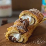 S'mores Stuffed Banana Puff Pastry