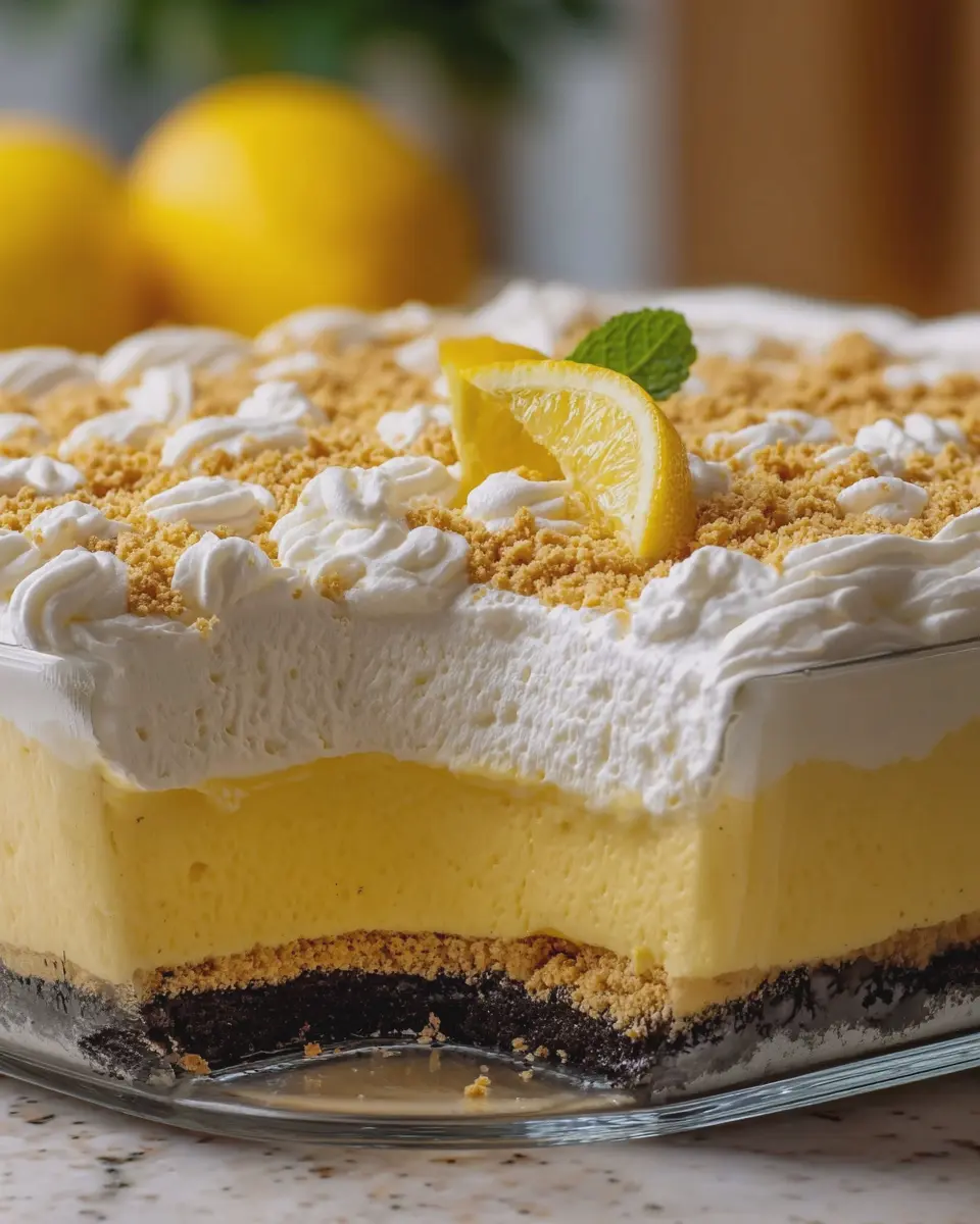 Lemon Oreo Dessert: The Easy Indulgence for Every Home Cook