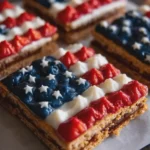 American Flag Graham Cracker Treats