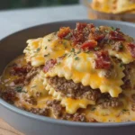 Cheeseburger Ravioli