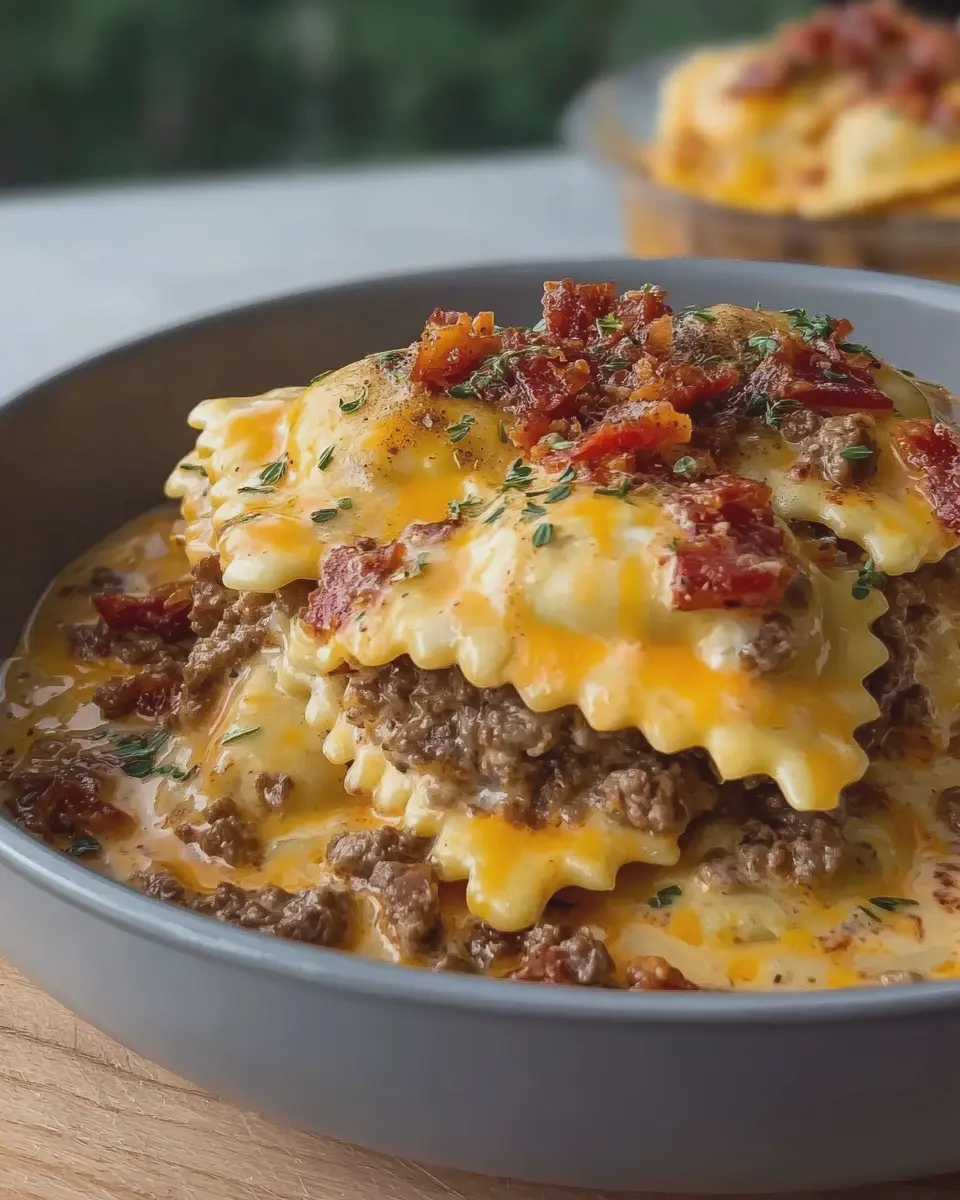 Cheeseburger Ravioli: The Easy Indulgence You Need Tonight