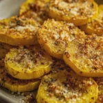 Roasted Yellow Squash with Parmesan
