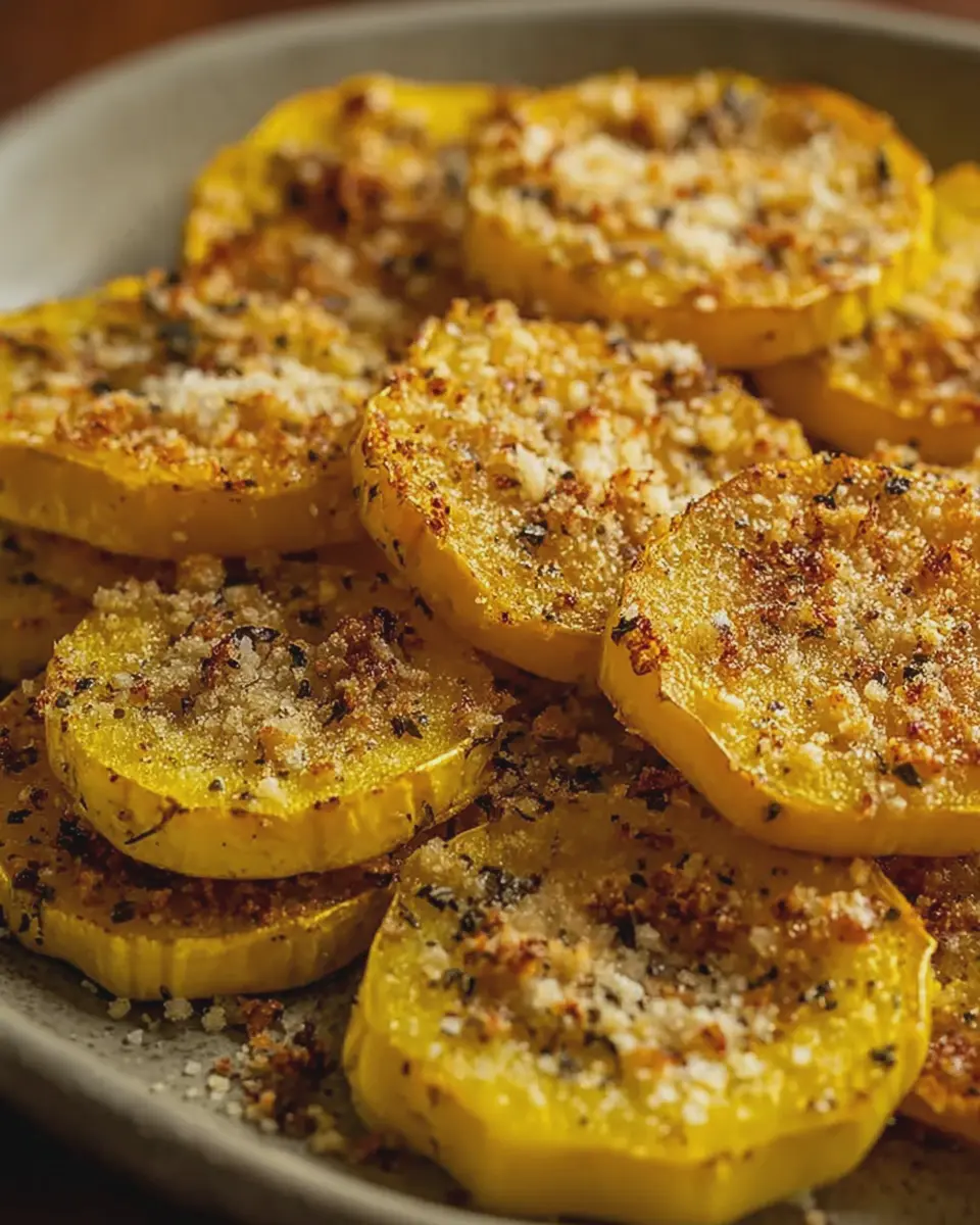 Roasted Yellow Squash with Parmesan: A Simple and Delicious Delight