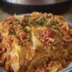 Crockpot Cabbage Roll Casserole