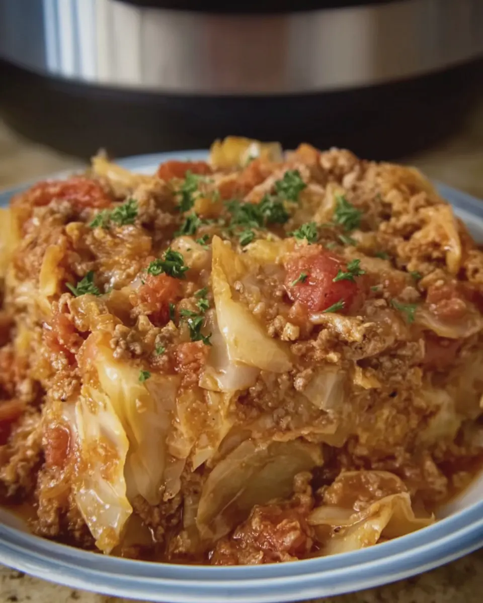Crockpot Cabbage Roll Casserole: Easy Comfort Food Delight