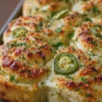 Cheesy Garlic Jalapeño Rolls