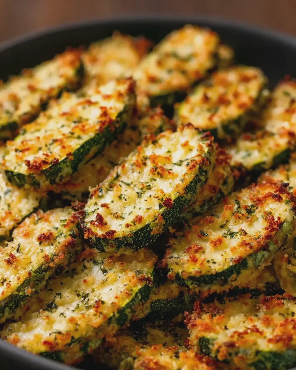 Crispy Baked Parmesan Zucchini: The Best Easy Snack You’ll Love