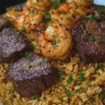 Million Dollar Steak & Shrimp Rice