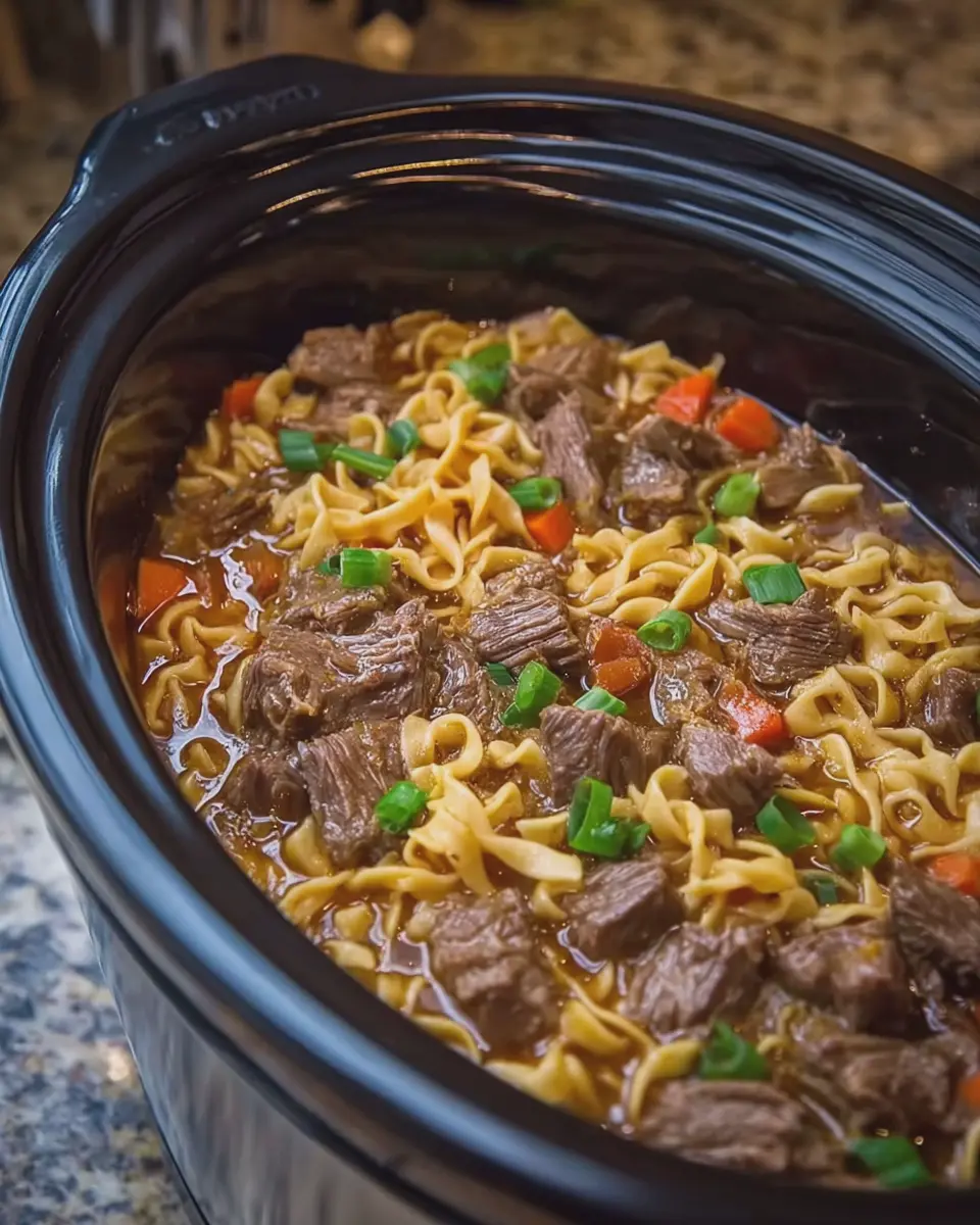 Crockpot Beef and Noodles: Easy Comfort Food for Busy Nights