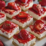 Strawberry Cheesecake Graham Bites