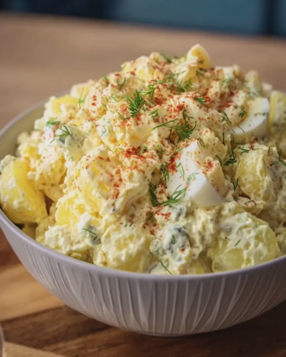 Potato Salad Kellz Way: A Creamy Delight with Turkey Bacon