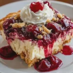 Cherry Cheesecake Dump Cake
