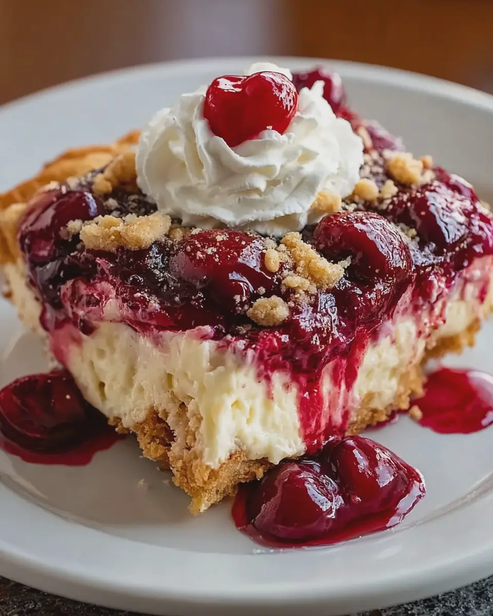 Cherry Cheesecake Dump Cake: Easy Indulgence for Dessert Lovers