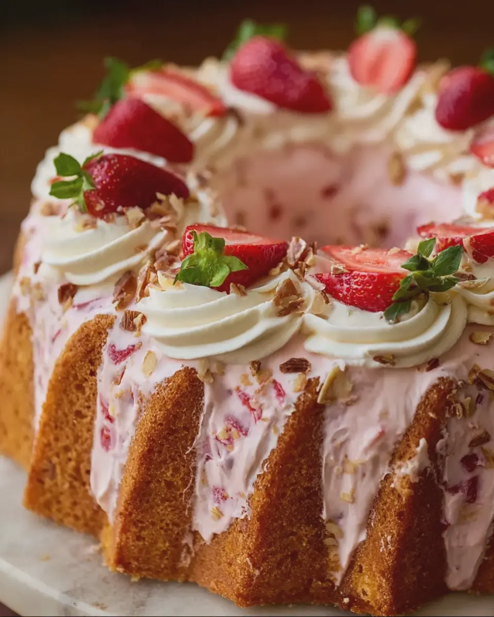 Strawberry Italian Cream Pound Cake: The Best Indulgent Treat