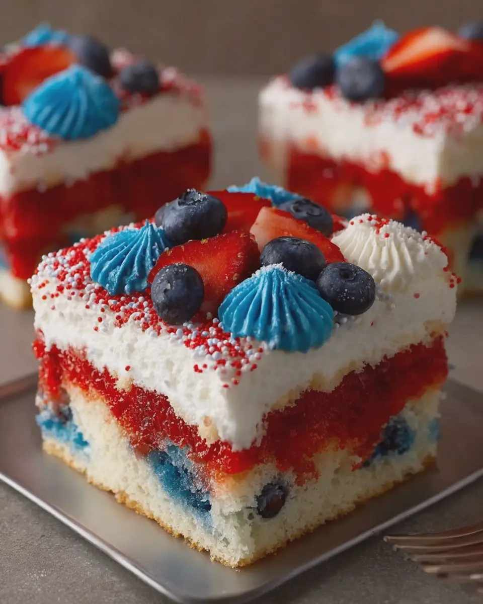 Patriotic Poke Cake: An Easy, Festive Treat for Your Celebration