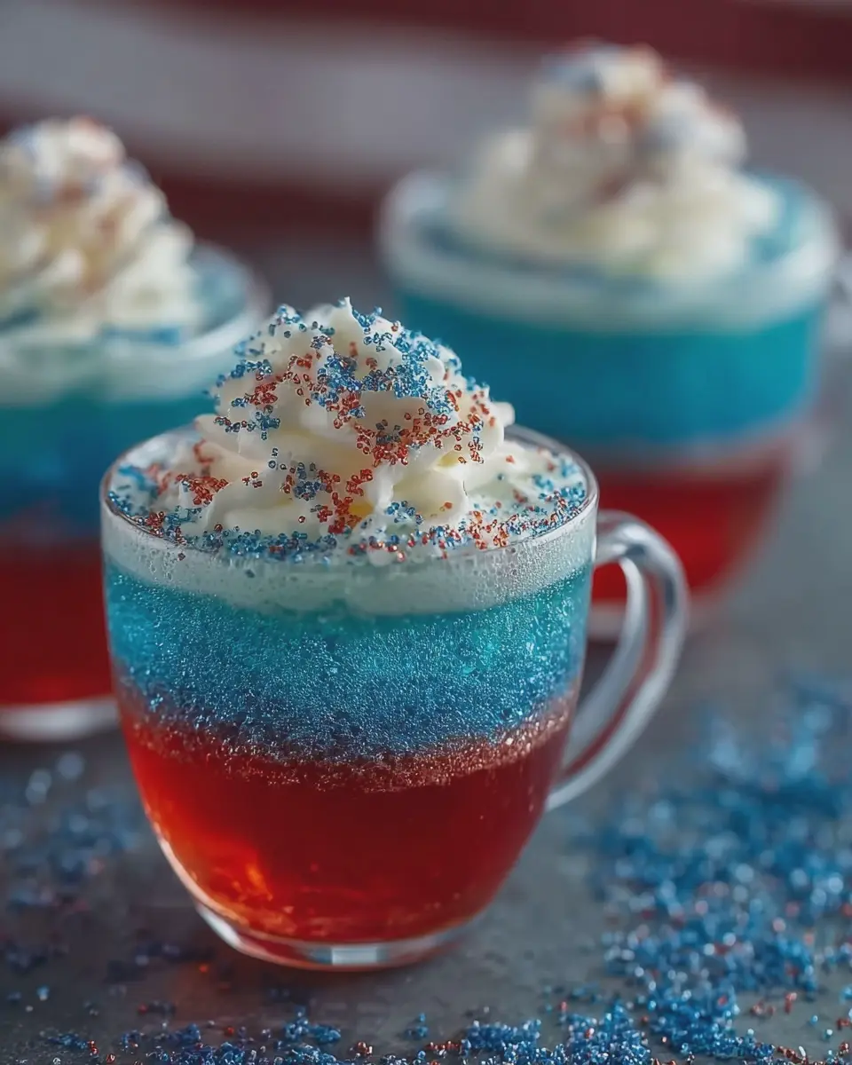 4TH OF JULY BOMB POP PUNCH CUPS: Easy Summer Refreshment Delight