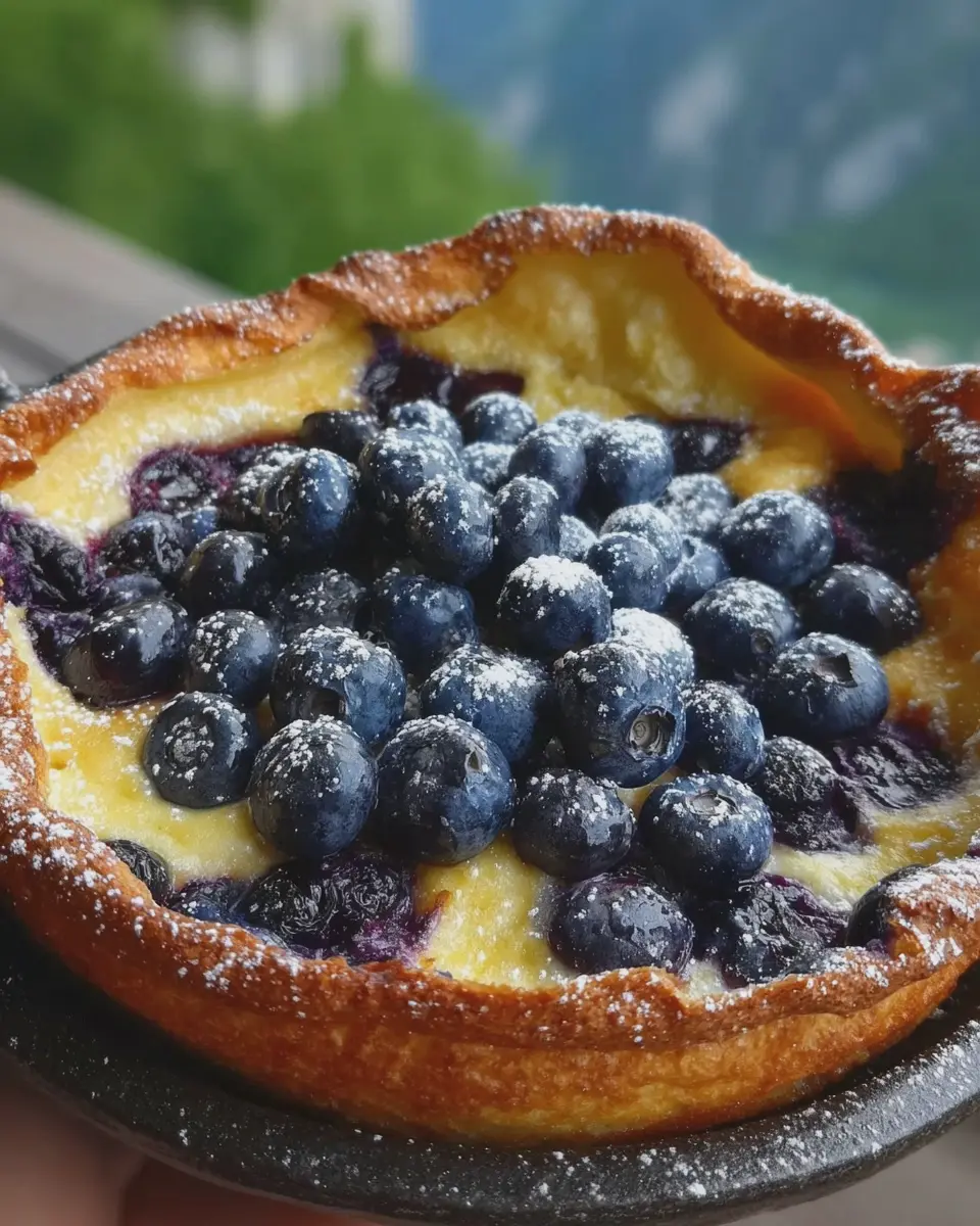 Blueberry Lemon Dutch Baby: The Best Morning Treat You’ll Love