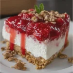 No-Bake Strawberry Cheesecake Delight