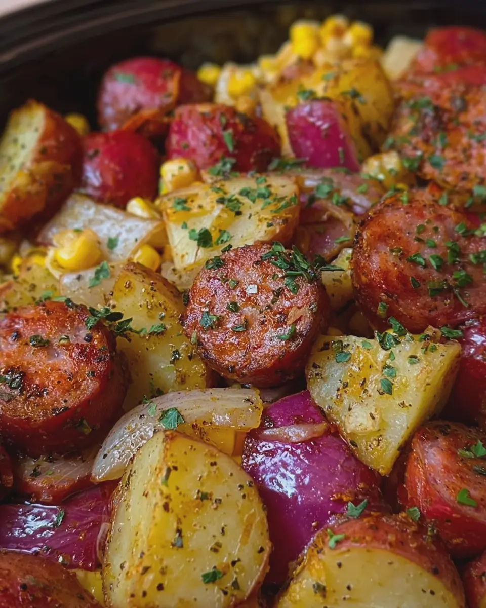 Crockpot Sausage Corn Red Potatoes: Easy Family Comfort Food