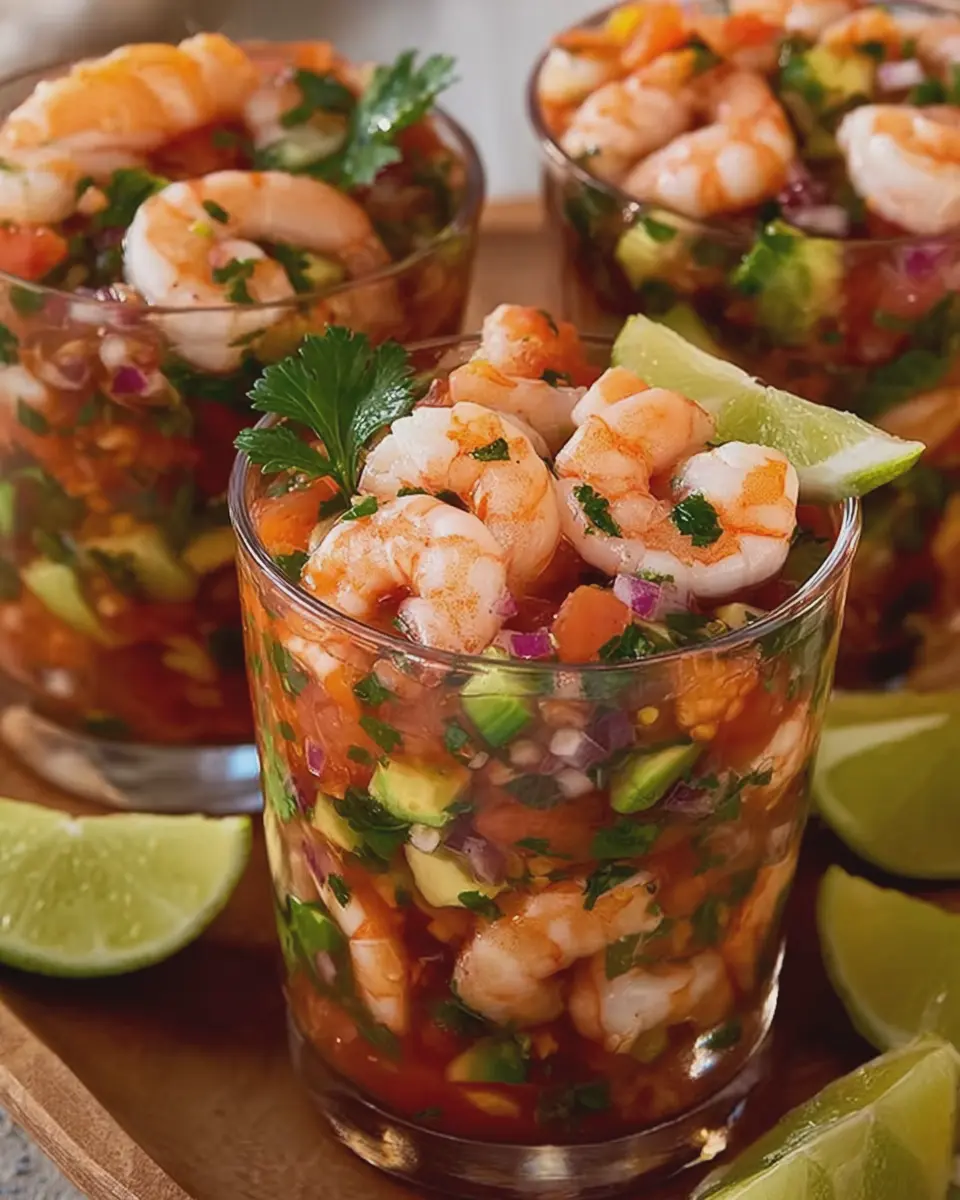 Chilled Mexican Shrimp Cocktail Cups: Easy Appetizer for Any Occasion