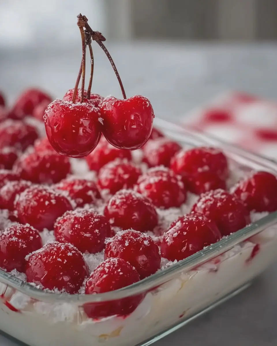 Cherries in the Snow: A Delightfully Easy Dessert Recipe