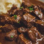 Beef Tips with Gravy