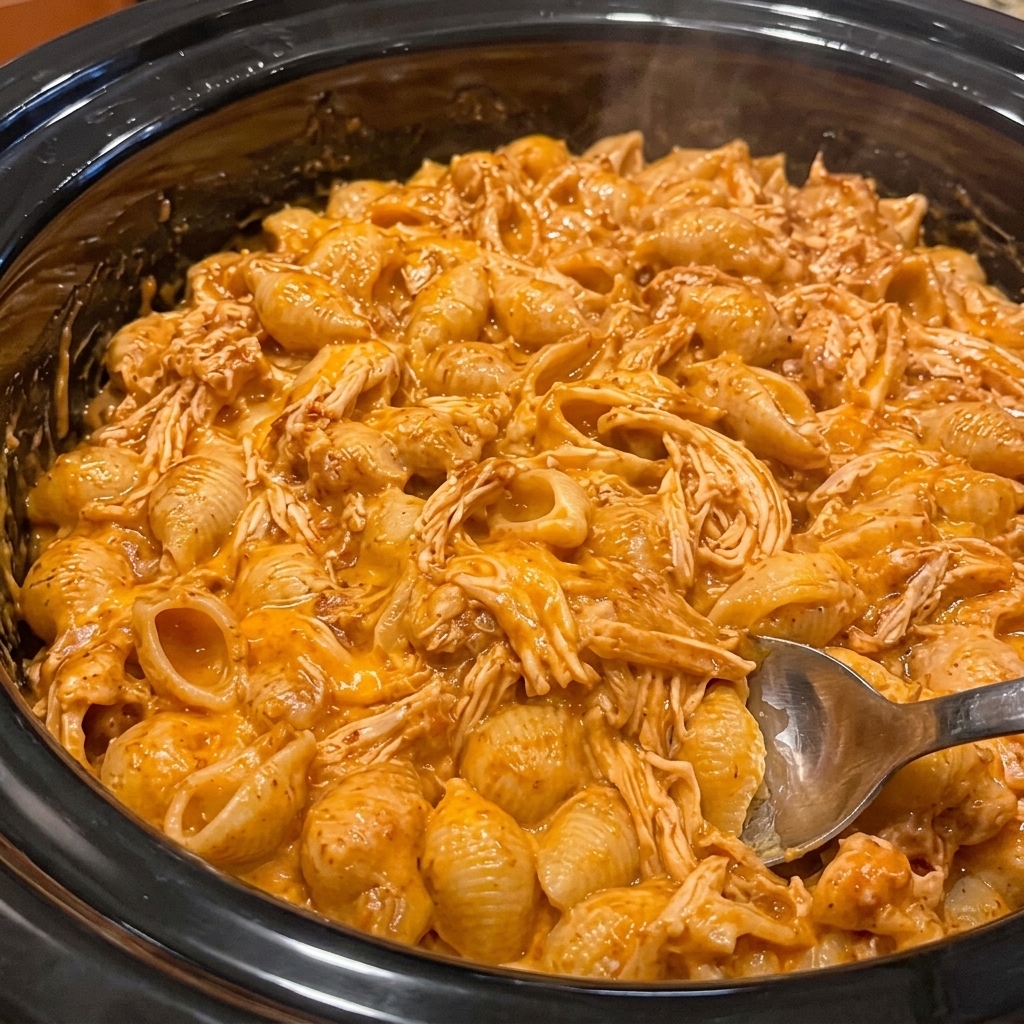 Crockpot Barbecue Chicken Mac and Cheese: Easy Comfort Food Delight