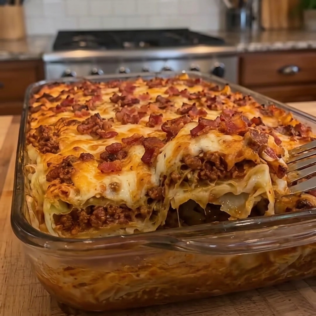 Filthy Cabbage Lasagna: An Indulgent Twist on Comfort Food
