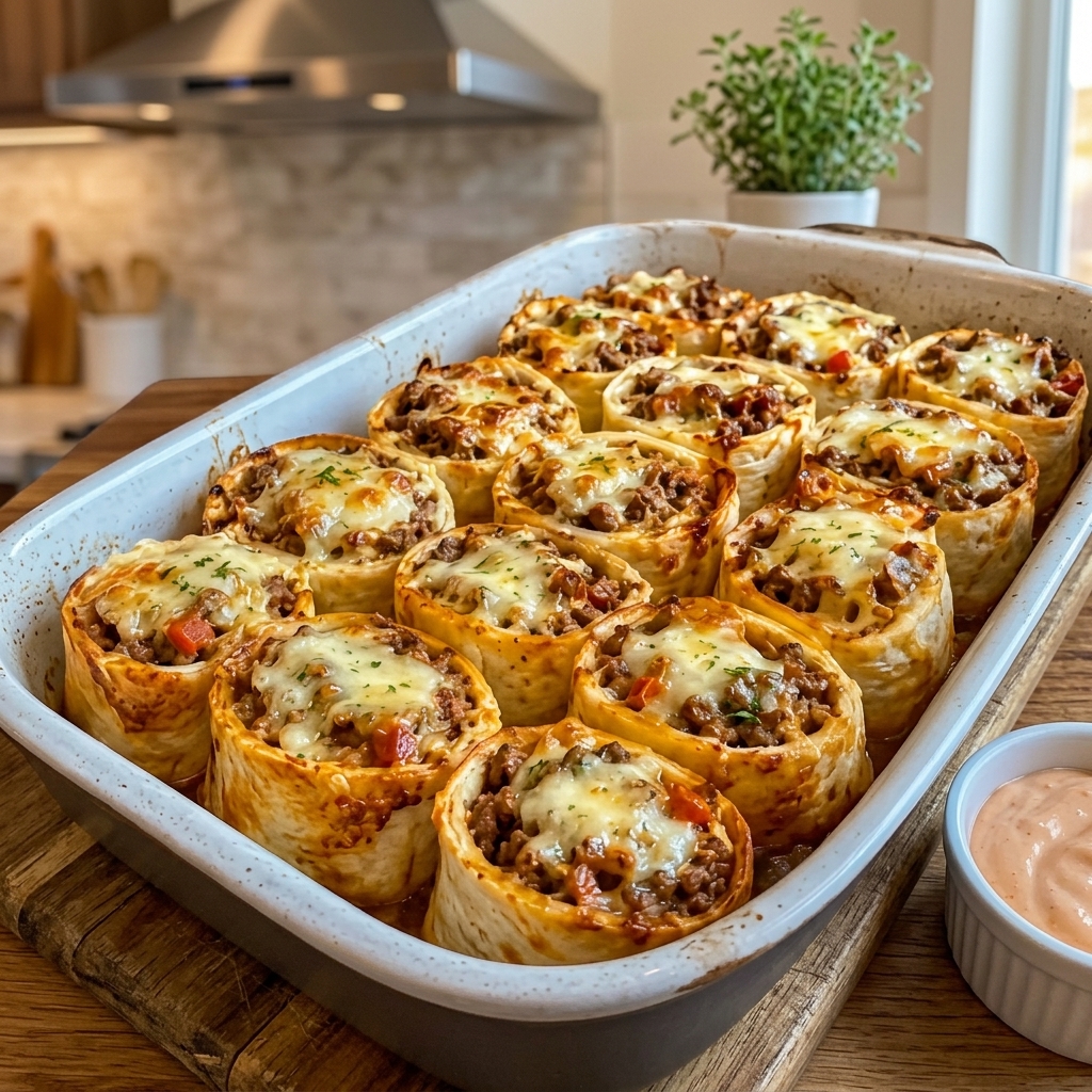 Ground Beef Tortilla Roll Ups: Easy & Delicious Family Treats