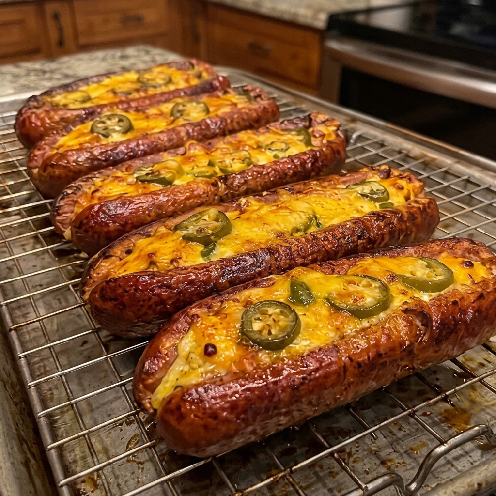 Sausage Popper Boats: Easy Turkey Bacon & Beef Delight Recipe