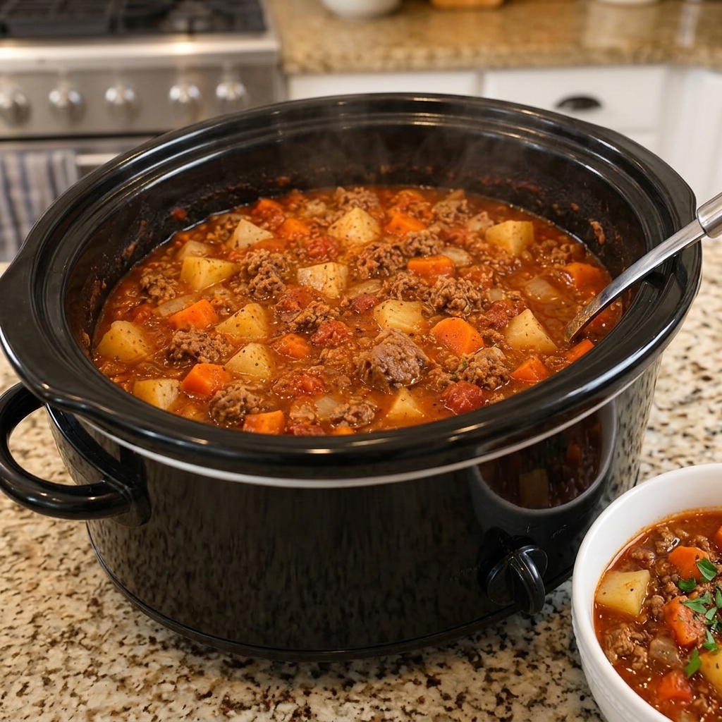 Slow Cooker Hamburger Stew: Easy Comfort Food for Everyone