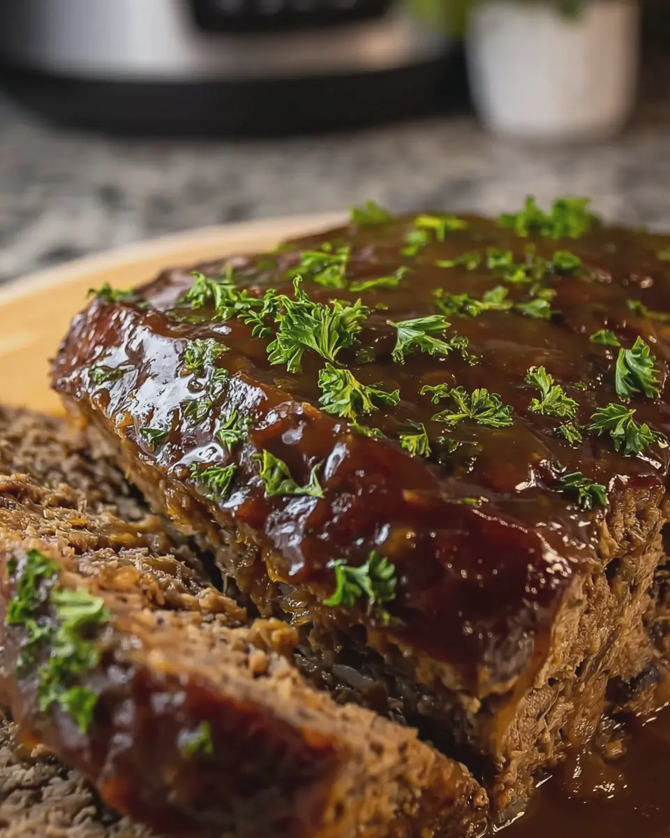 Crockpot Meatloaf with Brown Gravy: Easy and Delicious Recipe