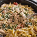 Slow Cooker Olive Garden Chicken Pasta