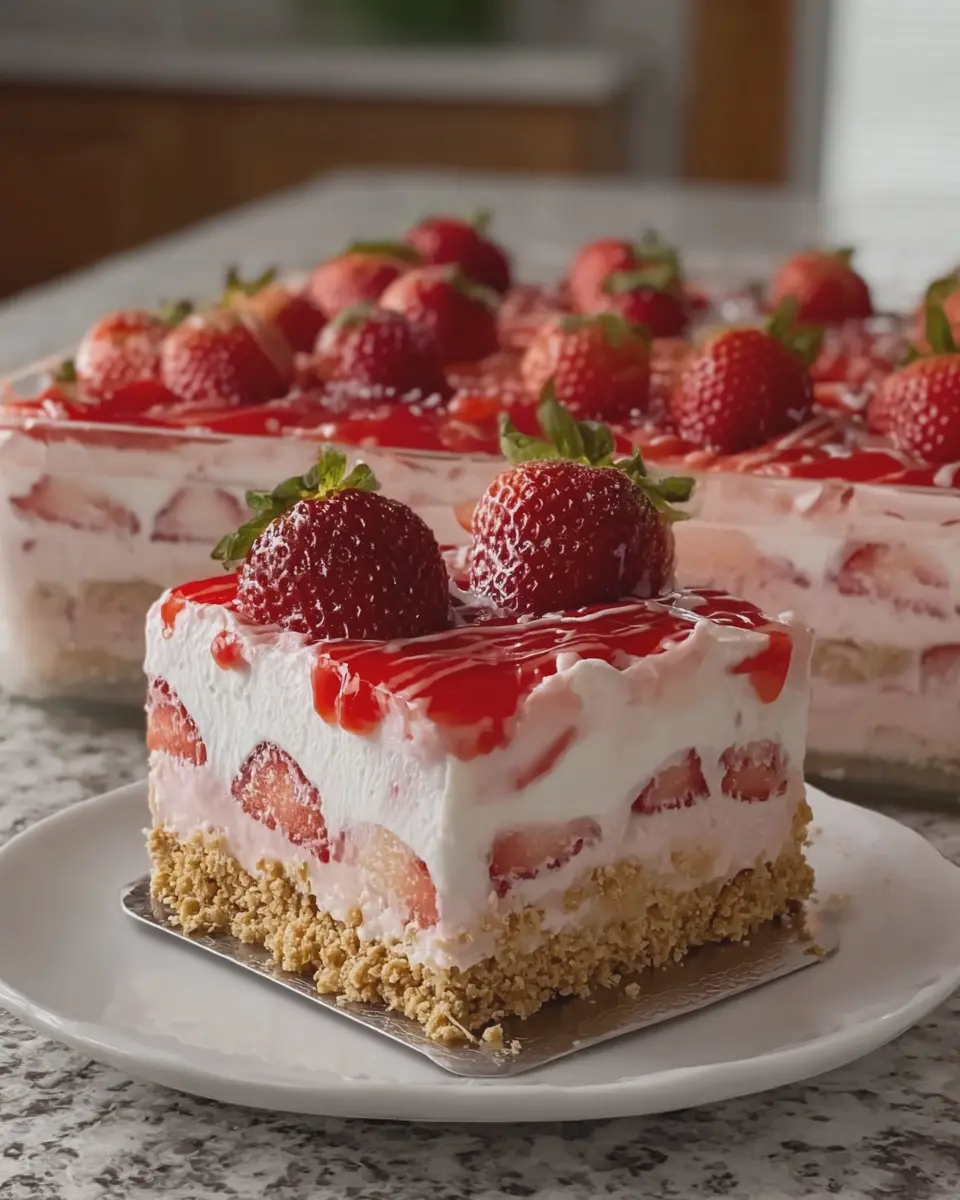 No Bake Strawberry Delight: An Easy, Irresistible Treat for Everyone